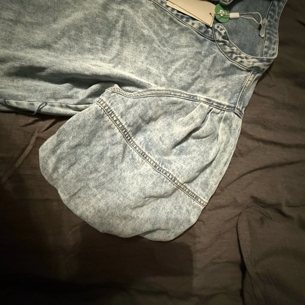 Denim Button-Up Dress - Picture 2 of 4